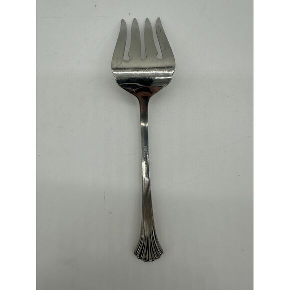 Oneida Stainless Steel Fork Rembrandt Distinction Pattern Single Fork - Picture 2 of 5